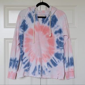 Vici Dolls Tie Dye Hooded Sweatshirt